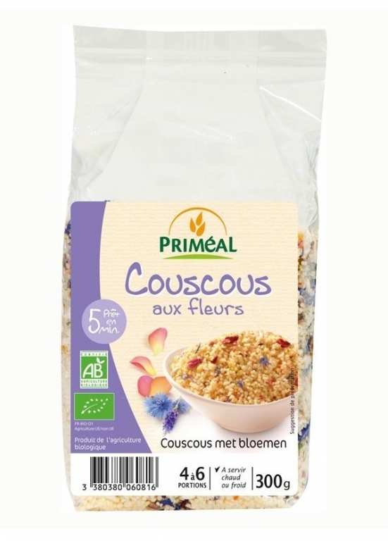 Cuscus grau alb cu flori eco 300g - PRIMEAL