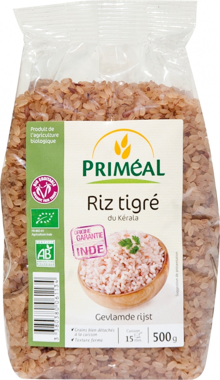 Orez rosu tigrat eco 500g - PRIMEAL