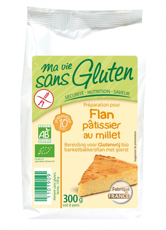 Premix tarta mei fara gluten eco 300g - MA VIE SANS GLUTEN