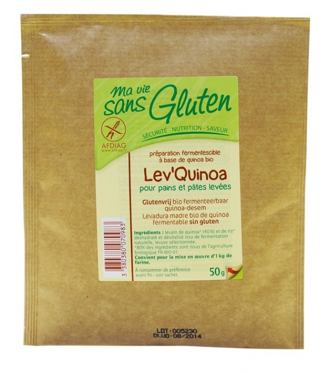 Fulgi drojdie quinoa orez inactiva 50g - MA VIE SANS GLUTEN