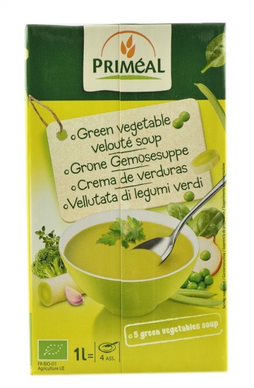 Supa crema legume verzi eco 1L - PRIMEAL