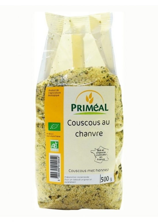 Cuscus grau cu seminte canepa eco 500g - PRIMEAL