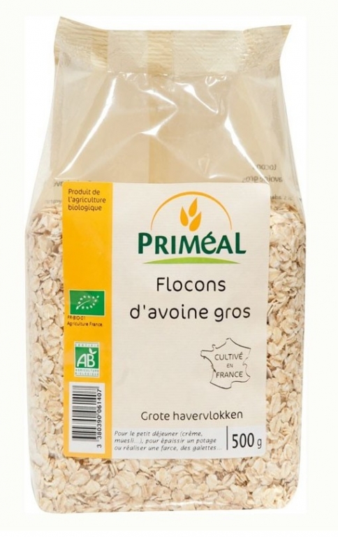 Fulgi ovaz mari eco 500g - PRIMEAL