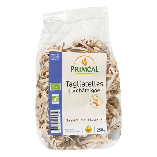 Paste tagliatelle grau castane eco 250g - PRIMEAL