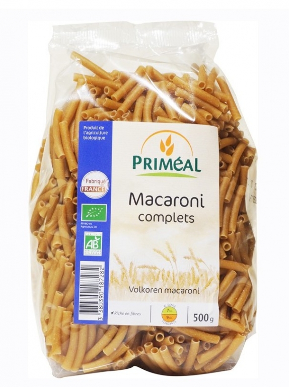 Paste macaroane grau integral eco 500g - PRIMEAL