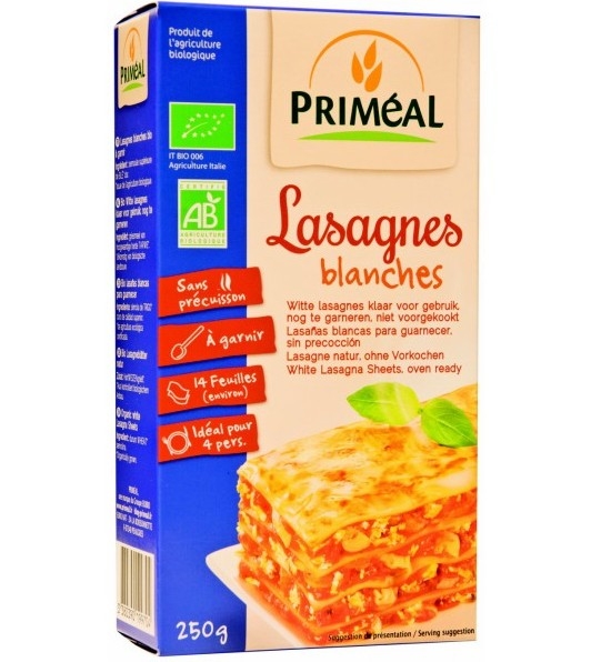 Paste lasagna grau semola eco 250g - PRIMEAL