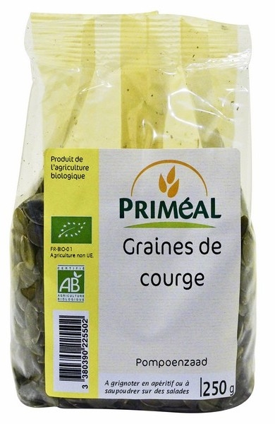 Seminte dovleac eco 250g - PRIMEAL