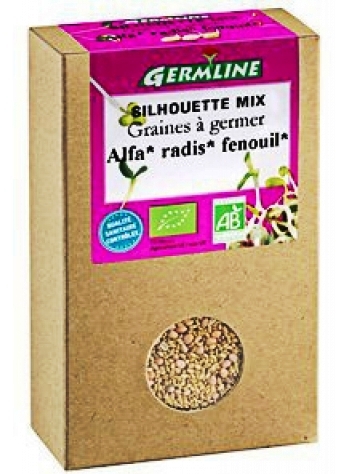 Seminte mix alfalfa ridiche fenicul pt germinat eco 150g - GERMLINE