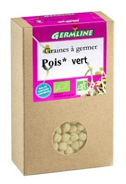 Seminte mazare verde pt germinat eco 200g - GERMLINE