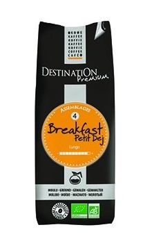 Cafea macinata arabica nr4 Breakfast eco 250g - DESTINATION