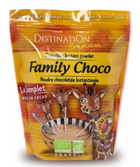 Ciocolata calda instant cu cereale eco 400g - DESTINATION