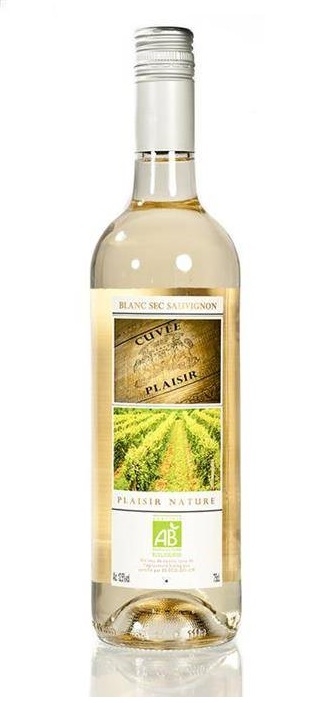 Vin alb sec Sauvignon Blanc 750ml - CUVEE PLAISIR