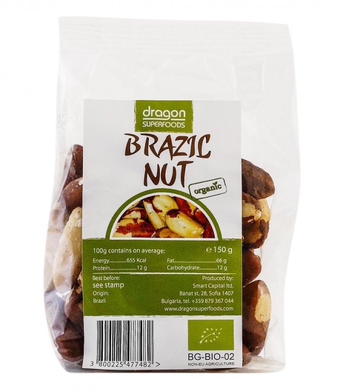 Nuci braziliene eco 150g - DRAGON SUPERFOODS