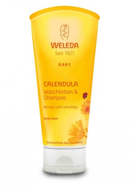 Lotiune dus sampon galbenele bebe 200ml - WELEDA