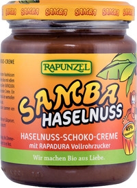 Crema desert alune ciocolata Samba eco 250g - RAPUNZEL