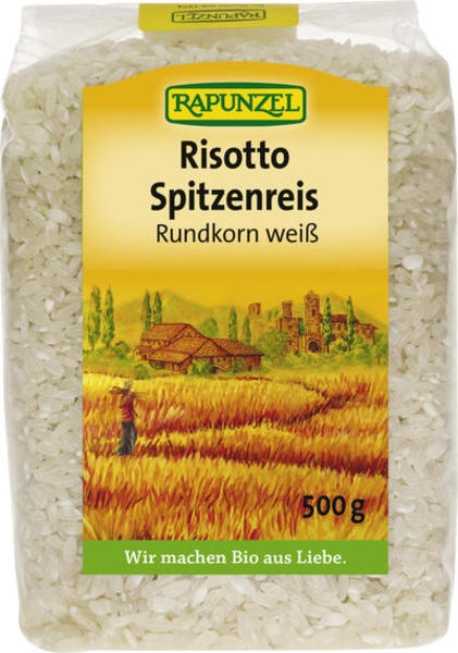 Orez bob rotund alb pt risotto eco 500g - RAPUNZEL