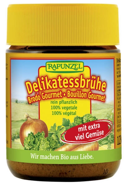 Baza supa vegetala fina Delikatess eco 125g - RAPUNZEL