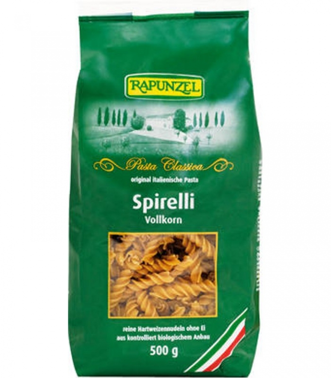 Paste spirale grau integral eco 500g - RAPUNZEL