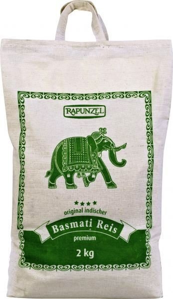 Orez basmati alb premium eco 2kg - RAPUNZEL