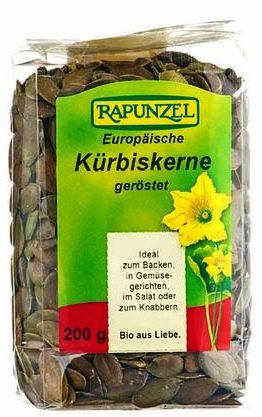 Seminte dovleac prajite usor eco 200g - RAPUNZEL