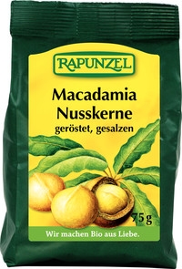 Macadamia prajit sarat eco 75g - RAPUNZEL