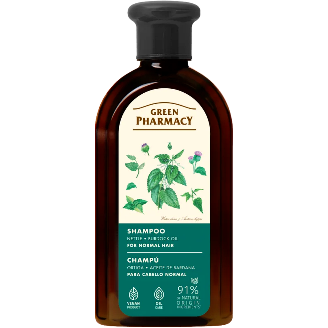 Sampon urzica par normal 350ml - GREEN PHARMACY