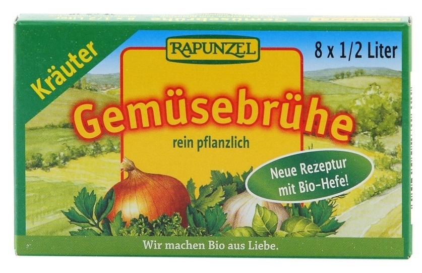 Cubulete supa legume ierburi eco 8x10,5g - RAPUNZEL
