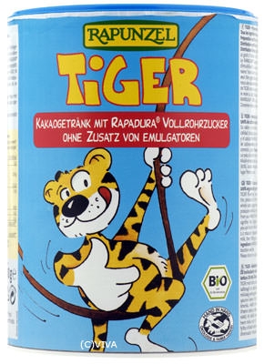 Ciocolata calda instant rapadura Tiger eco 400g - RAPUNZEL