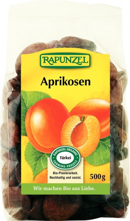 Piersici uscate jumatati eco 100g - RAPUNZEL
