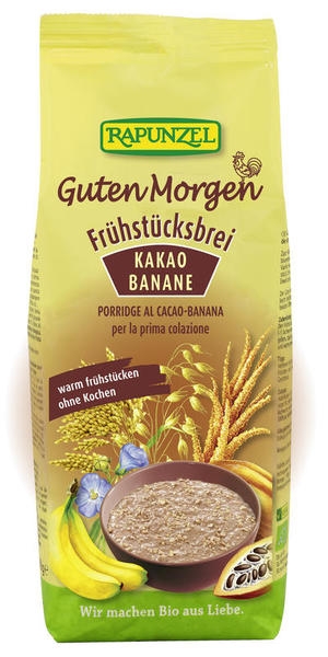 Porridge instant banane cacao eco 500g - RAPUNZEL