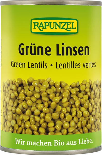 Conserva linte verde eco 400g - RAPUNZEL