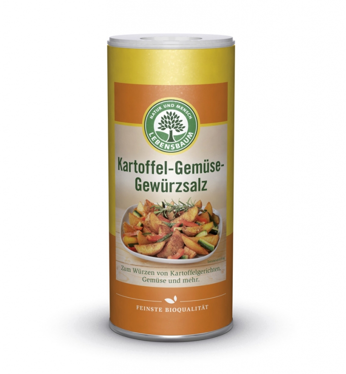 Sare marina condimentata pt mancaruri cartofi legume eco 125g - LEBENSBAUM
