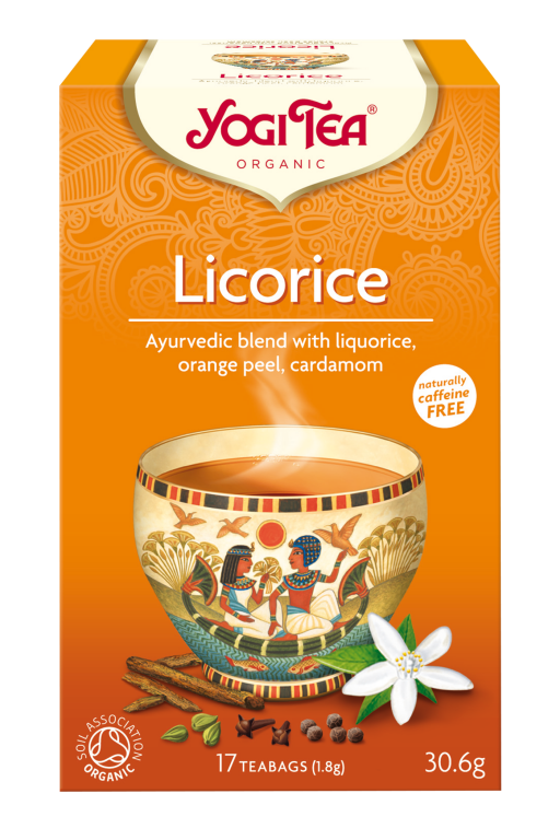 Ceai lemn dulce coaja portocala eco 17dz - YOGI TEA