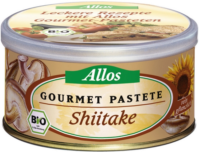 Pate vegetal ciuperci shiitake 125g - ALLOS