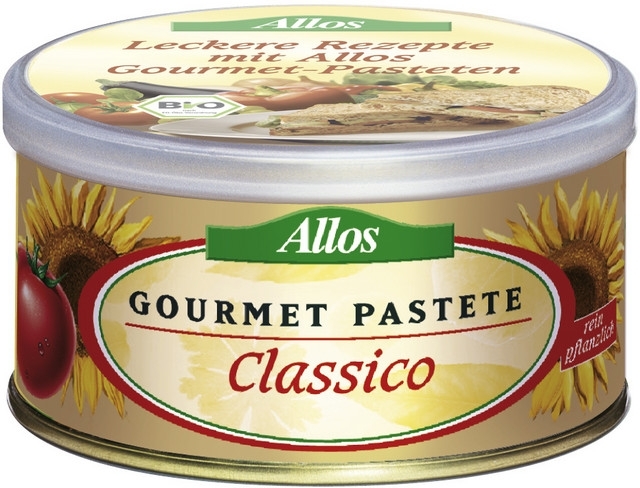 Pate vegetal clasic 125g - ALLOS