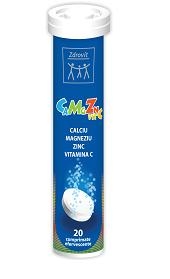 Calciu Mg Zn C 20ef - NATUR PRODUKT