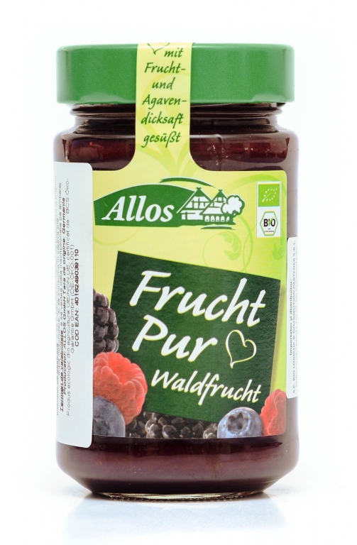 Dulceata fructe padure fara zahar 250g - ALLOS