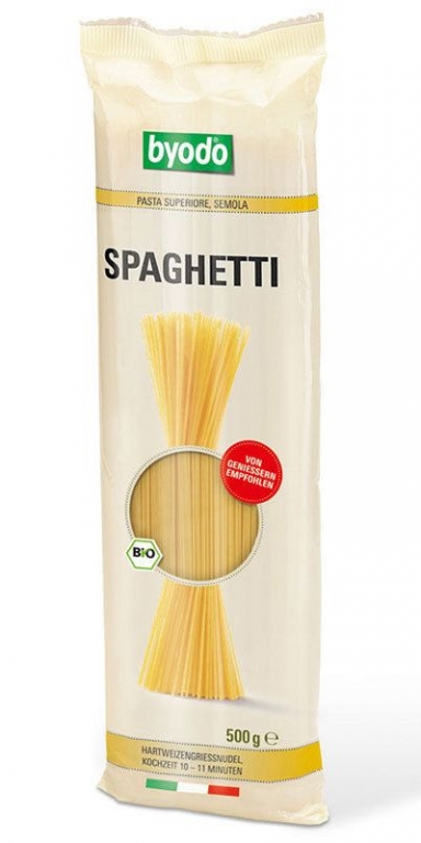 Paste spaghete grau integral 500g - BYODO