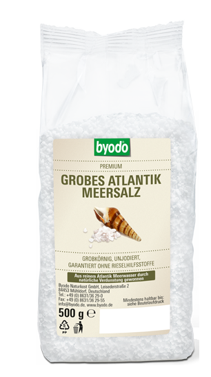 Sare mare grunjoasa Atlantic eco 500g - BYODO