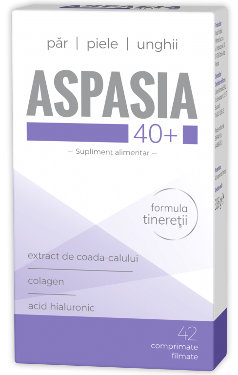 Aspasia 40+ formula tineretii 42cp - NATUR PRODUKT