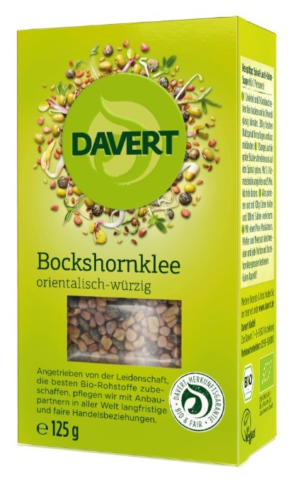 Seminte schinduf pt germinat eco 125g - DAVERT