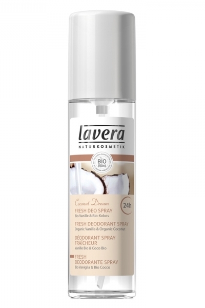 Deodorant spray vanilie cocos Fresh 75ml - LAVERA