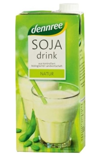 Lapte soia simplu eco 1L - DENNREE