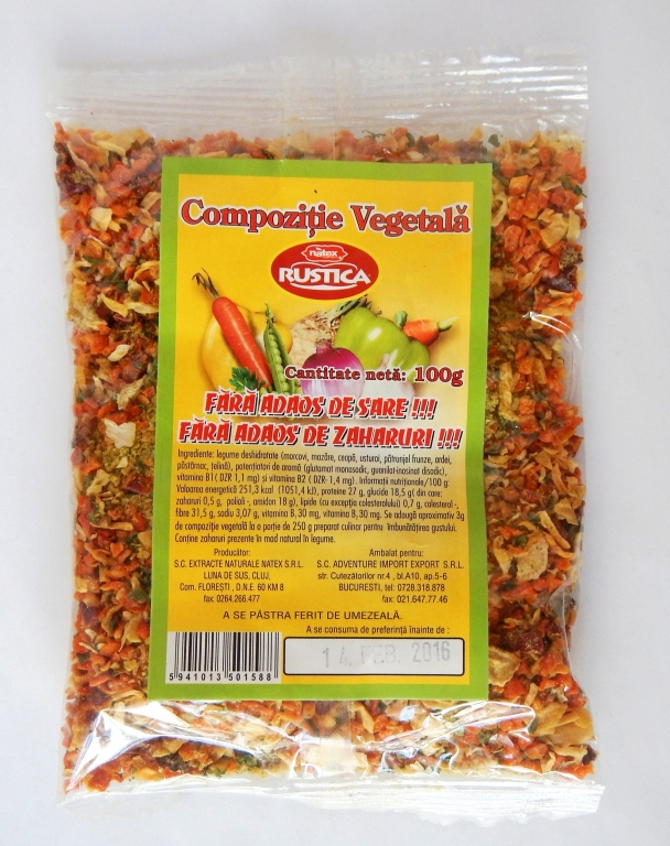 Compozitie vegetala dietetica Rustic 100g - NATEX