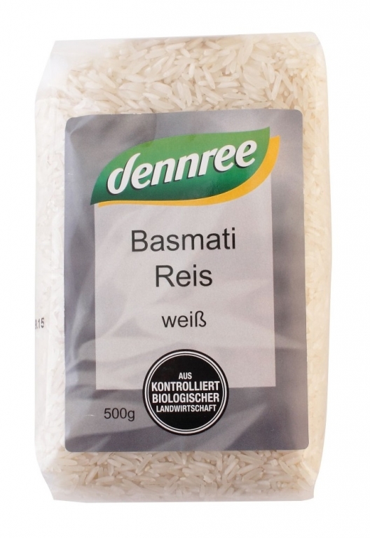 Orez basmati alb India eco 500g - DENNREE