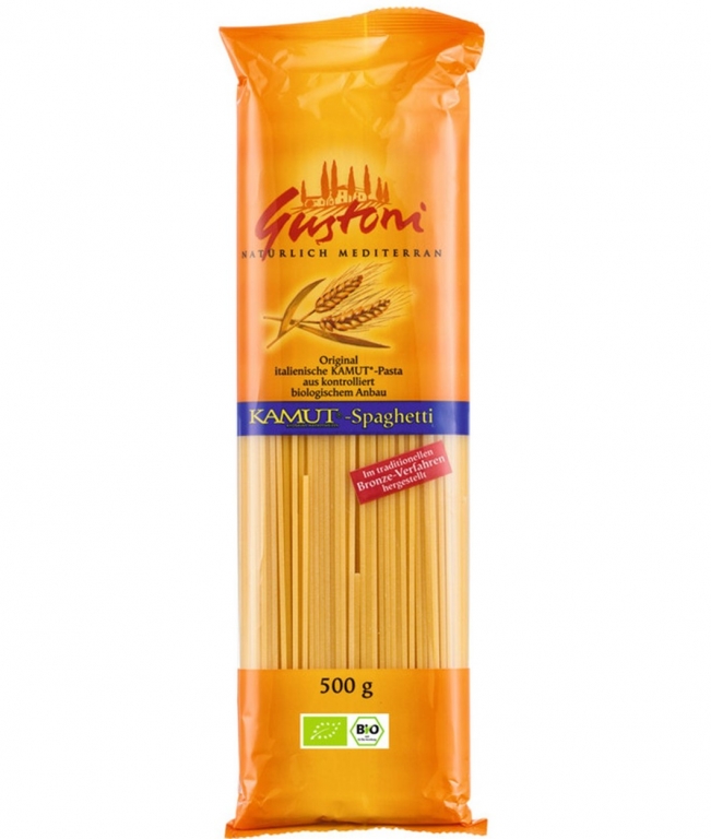 Paste spaghete kamut 500g - GUSTONI