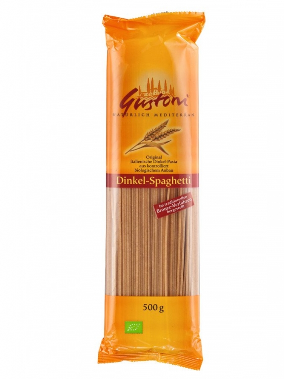 Paste spaghete spelta 500g - GUSTONI