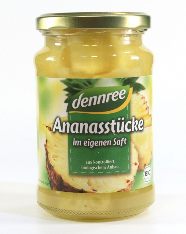 Compot ananas bucati eco 685g - DENNREE