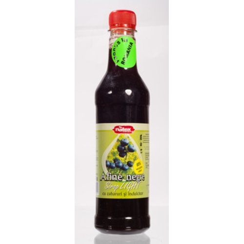 Sirop afine negre light 500ml - NATEX