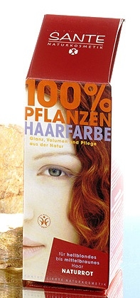 Vopsea par rosu natural 100g - SANTE
